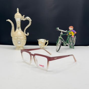 Perfect Vision Square Eyeglasses Frame – Lightweight Stylish Optical Frame for Men & Women